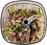 Chopper for Kitchen Use 1000ml,5 Blade Steel Large Manual Hand-Press Vegetable Chopper Mixer Cutter to Cut Onion, Salad, Tomato, Potato (Indian,Heavy Quality)