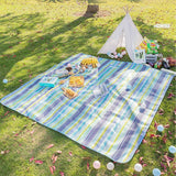Picnic Mat, Camping & Outdoor Foldable Rectangular Shape Sleeping Mat Picnic Blanket With Waterproof Backing