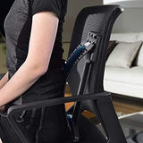 Product Back Stretcher Multi-Level Lumbar Region Back Support for Lower & Upper Muscle Pain Relief Spinal Curve Back Relaxation Device for Bed Chair & Car, Plastic